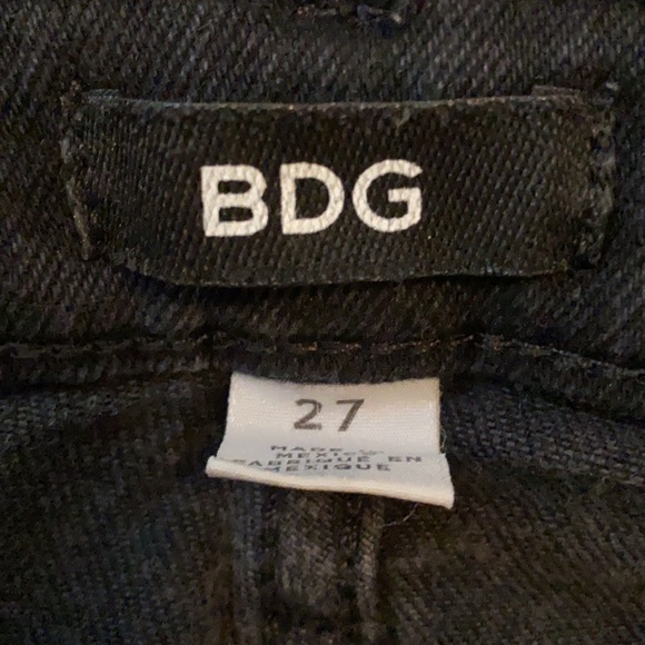 Black Denim Culottes - Picture 3 of 3